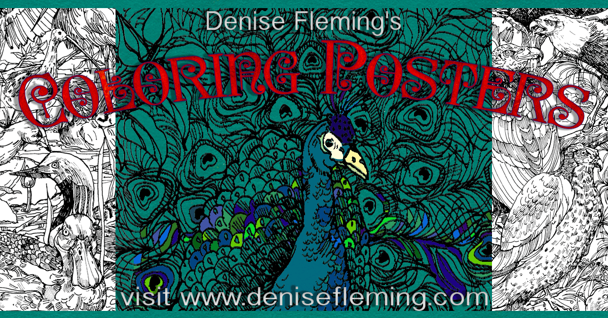 Coloring Posters  Denise Fleming Children's Books